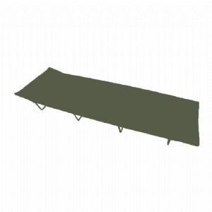 Highlander Olive Camp Bed