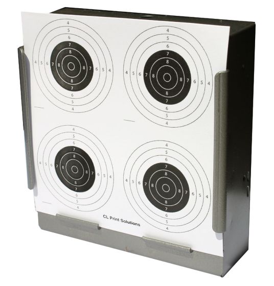 100 x Four Circle Targets 17cm x 17cm 