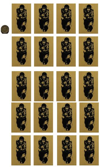 20 x Figure 11 Representative Targets 8.5cm x 5.5cm