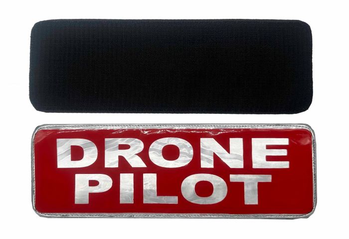Drone Pilot Encapsulated Badge Large 