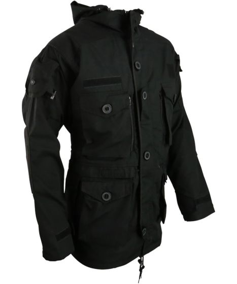 Black Ripstop Security / Combat Smock Jacket