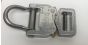 AustriAlpin 25mm / 1" Chrome Cobra Buckle and Parachute D Ring FX25AVD