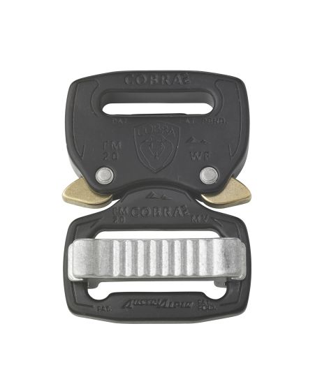 AustriAlpin Fashion Model 20mm Black Cobra Buckle - FM20KVF