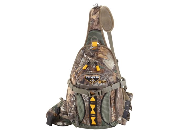 1140 Camo or Green Single Sling Archery Pack by Tenzing