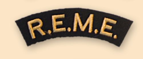 Royal Electrical and Mechanical Engineers Shoulder Titles (pair)