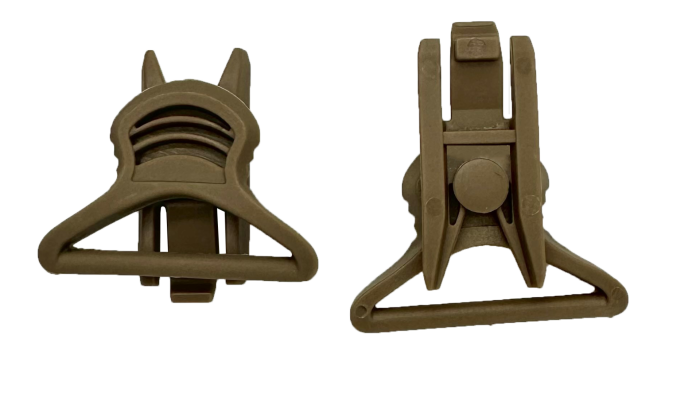 FMA Goggle swivel clip tan 36mm