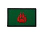 Army Dog Unit (Northern Ireland Patch) - Red Paw on Green 