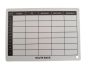 A6 - Printed ROUTE CARD Plastic Battle Slate Card (Double Sided)