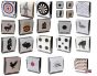 170gsm Card Targets 17cm x 17cm - Packs of 100