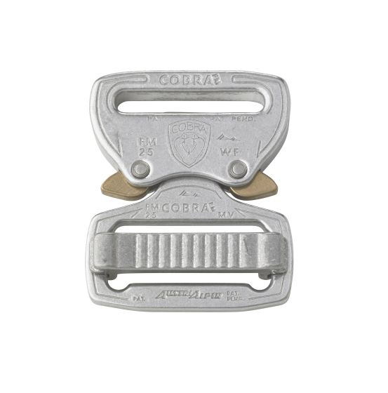 AustriAlpin Fashion Model 25mm / 1" Chrome Cobra Buckle - FM25AVF