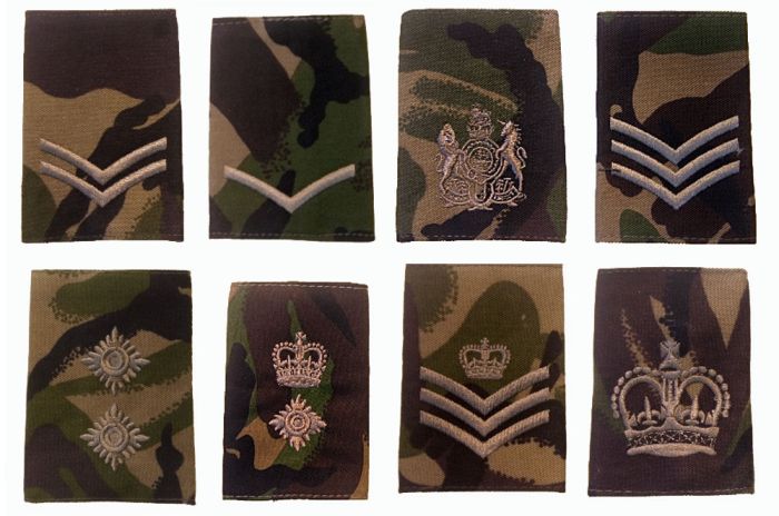 Woodland DPM Rank Slide Epaulette 
