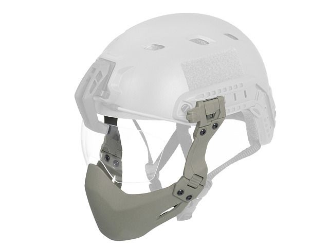 FMA-FAST-HELMET-MANDIBLE-GUARD-FOLIAGE-GREEN-POLYMER
