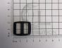 Duraflex Black 16mm / 0.63"  Sleek Wide Mouth Sliplok