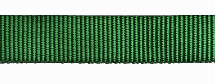 Green 25mm / 1" Woven Polyester Webbing ST