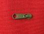 YKK-No5-Chain-Coyote-Brown-D334-Standard-Slider-on-red