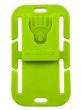 High Viz Yellow Klick Fast Quad MOLLE Dock - Quick Attach MOLLE / PAL's Mount