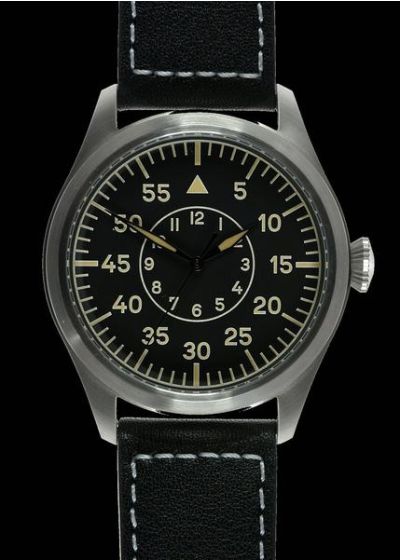 MWC Classic 46mm Limited Edition XL Luftwaffe Pattern Military Aviators Watch (Retro Dial Version)