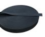 45mm - 1.75" Black Belt Webbing - Resin Treated