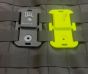 High Viz Yellow Klick Fast Quad MOLLE Dock - Quick Attach MOLLE / PAL's Mount