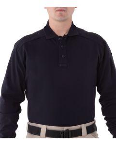 Men's Cotton Long Sleeve Polo