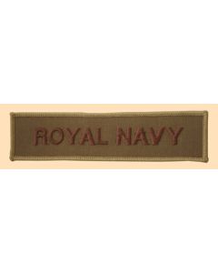 Royal Navy Shirt/Jacket Title