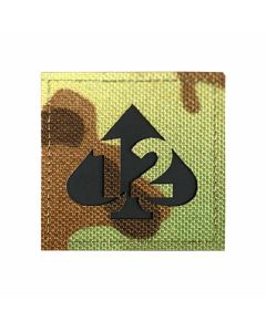 12th armoured brigade laser cut trf patch
