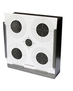 100 x Five Circle Competition Targets 17cm x 17cm 