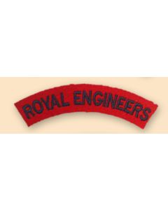 Royal Engineers Shoulder Titles (pair)