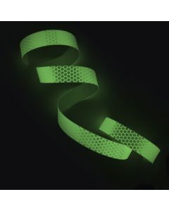 2" / 50mm Honeycomb Cyflect Sew On Tape (Cyalume® Branded)