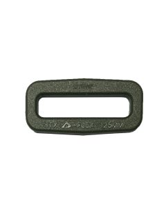 Duraflex Foliage Green IRR 25mm / 1" Loop (Square Ring)
