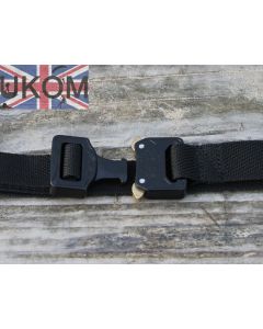 UKOM 25mm 1" Lightweight Tactical Cobra Belt (Black)