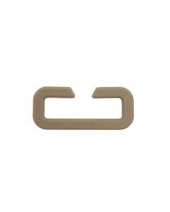 Duraflex Tan499 IRR 25mm - 1" Split Loop  (Square Ring / Common Loop)