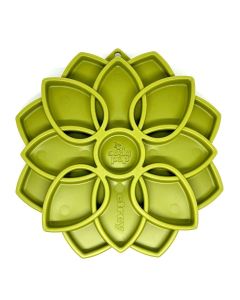 Green MANDALA DESIGN ETRAY ENRICHMENT TRAY FOR DOGS