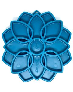 Blue MANDALA DESIGN ETRAY ENRICHMENT TRAY FOR DOGS