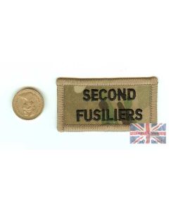 Multicam / MTP 2nd Fusiliers Shoulder Flash (TRF)