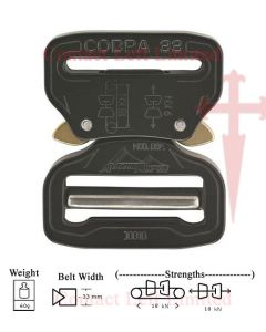 AustriAlpin Cobra 33mm ( 1.25" ) Buckle FC33B