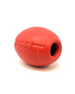 Mutts Kick Butt Football Durable Chew Toy & Treat Dispenser