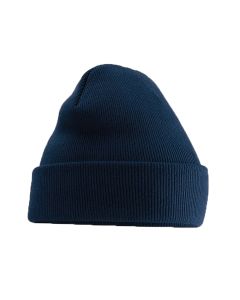 Cuffed Beanie – Navy Blue | Soft-Touch Acrylic Winter Hat (One Size)