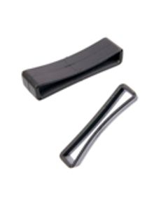 Black Plastic Belt Loop 