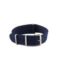 Blue NATO G10 Nylon Military Watch Strap