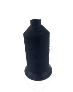 3000m Cone 30's Bonded Nylon Thread Heavyweight (Black)