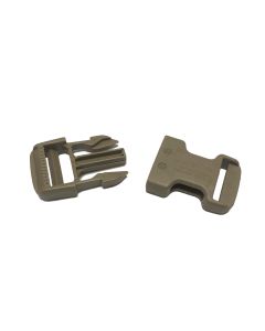 Duraflex Tan 499 Mojave Side Release Buckle 25mm - 1" (Male Adjustable - Female Fix)