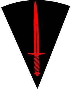 3 Commando Brigade Fighting Knife Dagger Decal / Sticker