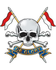 Royal Lancers Vinyl Decal / Sticker (10cm x 10cm)