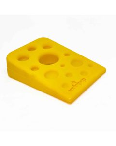 SodaPup Swiss Cheese Wedge eChew Durable Nylon Dog Chew Toy