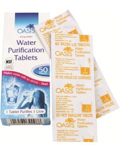 Aqua Clear Water Purification Tablets