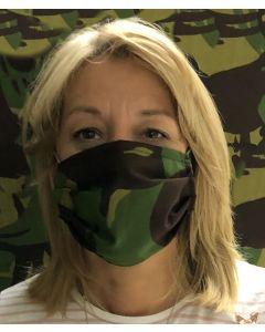 Camouflage British DPM Face Mask - Washable - 100% UK Manufactured