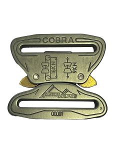 45mm-forest-green-cobra-buckle-dual-fixed-front-view-with-writing