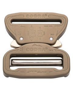 AustriAlpin 45mm 1.75" Hard Coated Cobra Buckle - Male Adjustable Female Fixed FC45HVF