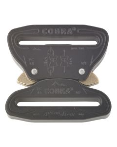 AustriAlpin 45mm Black Cobra Buckle FC45KFF